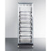 Summit Beverage Center Summit  24" Wide Mini Reach-In Beverage Center with Dolly SCR1401LHRICSS