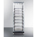 Summit Beverage Center Summit  24" Wide Mini Reach-In Beverage Center with Dolly SCR1401RICSS