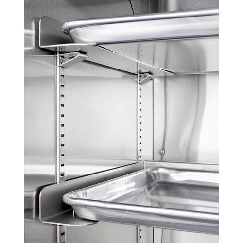 Summit Beverage Center Summit  24&quot; Wide Mini Reach-In Beverage Center with Dolly SCR1401RICSS