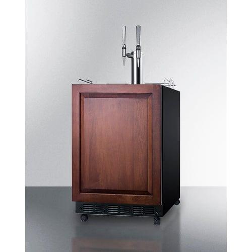 Summit Kegerator Summit 24" Wide Nitro Coffee Kegerator (Panel Not Included) SBC7BRSIFNCF2LHD