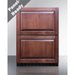 Summit Refrigerators Summit 24" Wide Outdoor 2-Drawer All-Refrigerator, ADA Compliant ADRD241OS