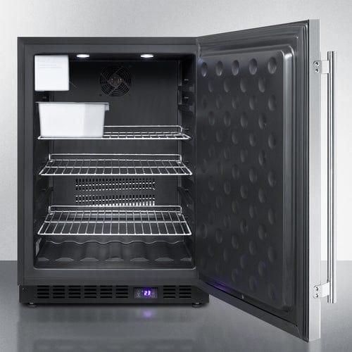Summit Outdoor All-Freezer Summit 24" Wide Outdoor All-Freezer With Icemaker SPFF51OSCSSIM