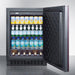 Summit Refrigerators Summit 24" Wide Outdoor All-Refrigerator (Panel Not Included) SPR627OSIF
