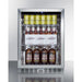 Summit Beverage Center Summit 24" Wide Outdoor Beverage Center SCR611GLOS