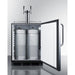 Summit Kegerator Summit 24" Wide Outdoor Kegerator, ADA Compliant SBC54OSBIADA