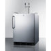 Summit Outdoor Wine Kegerator Summit 24" Wide Outdoor Wine Kegerator, ADA Compliant SBC54OSBIADAWKDTWIN