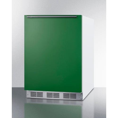 Summit Refrigerators Summit 24" Wide Refrigerator-Freezer, ADA Compliant BRF611WHGADA