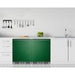 Summit Refrigerators Summit 24" Wide Refrigerator-Freezer, ADA Compliant BRF611WHGADA