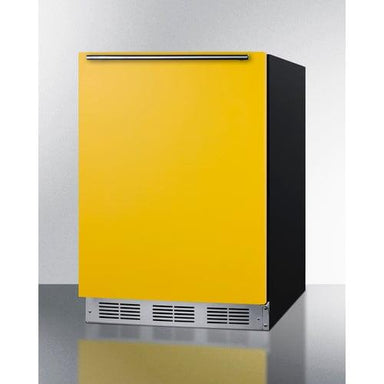 Summit Refrigerators Summit 24" Wide Refrigerator-Freezer, ADA Compliant BRF631BKYADA