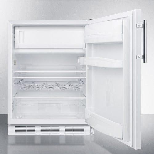Summit Refrigerators Summit 24" Wide Refrigerator-Freezer, ADA Compliant CT661WADA