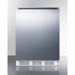 Summit Refrigerators Summit 24" Wide Refrigerator-Freezer, ADA Compliant CT661WSSHHADA