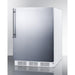 Summit Refrigerators Summit 24" Wide Refrigerator-Freezer, ADA Compliant CT661WSSHVADA