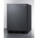 Summit Refrigerators Summit 24" Wide Refrigerator-Freezer, ADA Compliant CT663BKADA