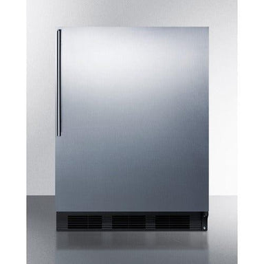 Summit Refrigerators Summit 24" Wide Refrigerator-Freezer, ADA Compliant CT663BKSSHVADA