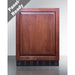Summit Refrigerators Summit 24" Wide Refrigerator-Freezer, ADA Compliant (Panel Not Included) CT66BK2SSIFADALHD