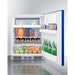 Summit Refrigerators Summit 24" Wide Refrigerator-Freezer BRF611WHB