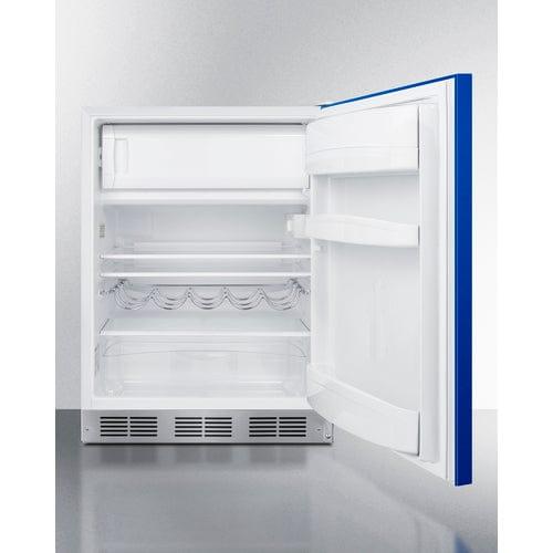 Summit Refrigerators Summit 24&quot; Wide Refrigerator-Freezer BRF611WHB