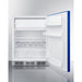 Summit Refrigerators Summit 24" Wide Refrigerator-Freezer BRF611WHB