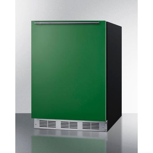 Summit Refrigerators Summit 24" Wide Refrigerator-Freezer BRF631BKG