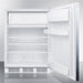 Summit Refrigerators Summit 24" Wide Refrigerator-Freezer CT661WSSHH