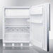 Summit Refrigerators Summit 24" Wide Refrigerator-Freezer CT661WSSHV