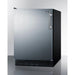 Summit Refrigerators Summit 24" Wide Refrigerator-Freezer CT66BK2SSLHD