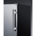 Summit Refrigerators Summit 24" Wide Refrigerator-Freezer CT66BK2SSLHD