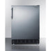 Summit Refrigerators Summit 24" Wide Refrigerator-Freezer CT66BK2SSRS
