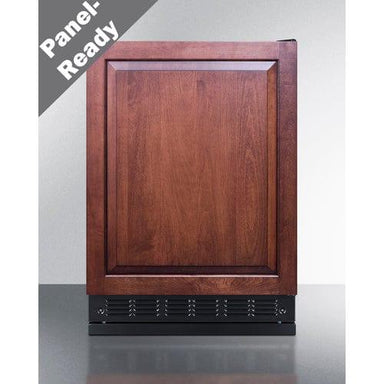 Summit Refrigerators Summit 24" Wide Refrigerator-Freezer (Panel Not Included) CT66BK2SSRSIF