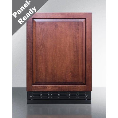 Summit Refrigerators Summit 24" Wide Refrigerator-Freezer (Panel Not Included) CT66BK2SSRSIFLHD