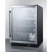 Summit All-Refrigerator Summit 24" Wide Single Zone Built-In Commercial Wine Cellar SCR610BLCH