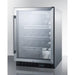 Summit All-Refrigerator Summit 24" Wide Single Zone Built-In Commercial Wine Cellar SCR610BLCHCSS