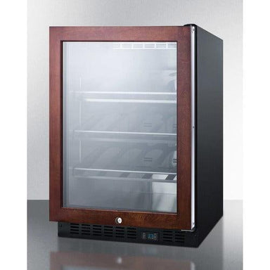 Summit Beverage Center Summit  24" Wide Single Zone Built-In Commercial Wine Cellar SCR610BLCHPNR