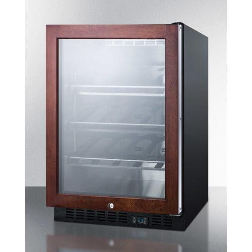 Summit Beverage Center Summit  24" Wide Single Zone Built-In Commercial Wine Cellar SCR610BLCHPNR