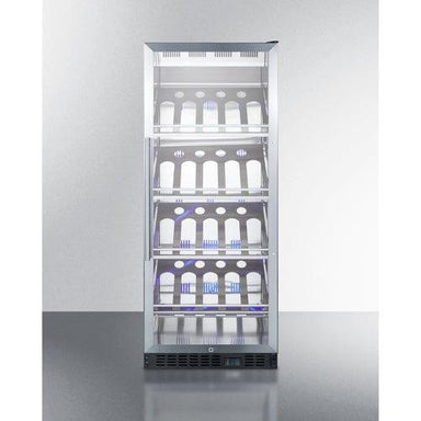 Summit All-Refrigerator Summit 24" Wide Single Zone Commercial Wine Cellar SCR1156CHCSS