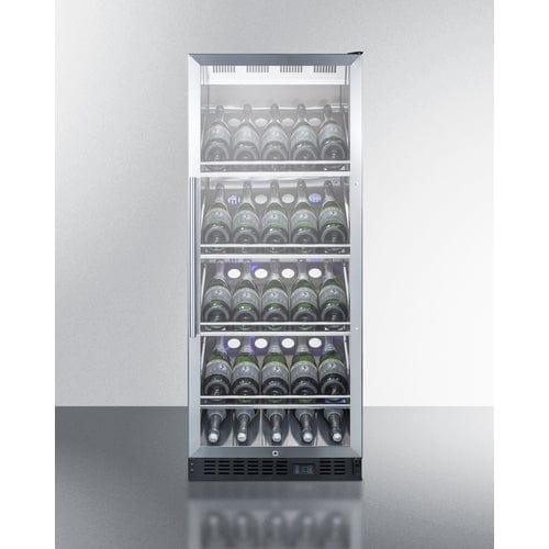 Summit All-Refrigerator Summit 24&quot; Wide Single Zone Commercial Wine Cellar SCR1156CHCSS