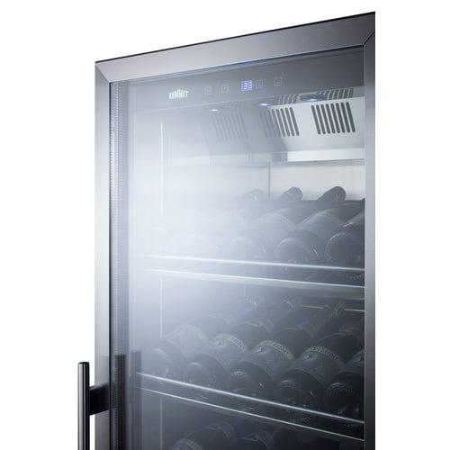 Summit Wine Cellar Summit 24&quot; Wide Single Zone Commercial Wine Cellar SCR1401CH