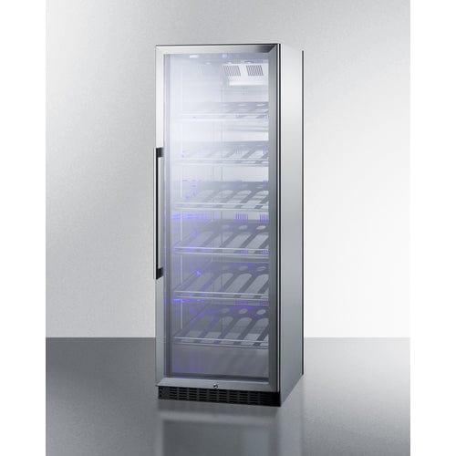 Summit Wine Cellar Summit 24" Wide Single Zone Commercial Wine Cellar SCR1401CHCSS