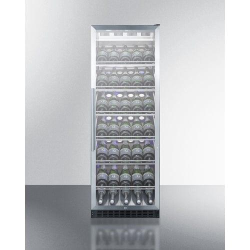 Summit Wine Cellar Summit 24" Wide Single Zone Commercial Wine Cellar SCR1401CHCSS
