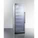 Summit Wine Cellar Summit 24" Wide Single Zone Commercial Wine Cellar SCR1401LHCHCSS