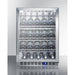 Summit All-Refrigerator Summit 24" Wide Single Zone Outdoor Commercial Wine Cellar SCR611GLOSCH