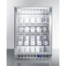 Summit All-Refrigerator Summit 24" Wide Single Zone Outdoor Commercial Wine Cellar SCR611GLOSCH