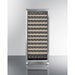 Summit Wine Cellar Summit 24" Wide Single Zone Wine Cellar SWC1127BLHD