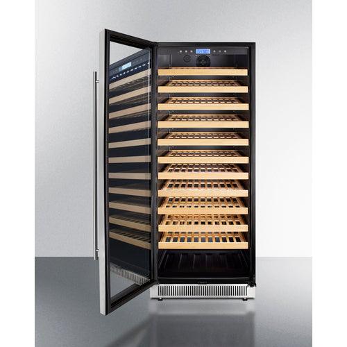 Summit Wine Cellar Summit 24&quot; Wide Single Zone Wine Cellar SWC1127BLHD