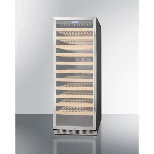 Summit Wine Cellar Summit 24" Wide Single Zone Wine Cellar SWC1127BLHD