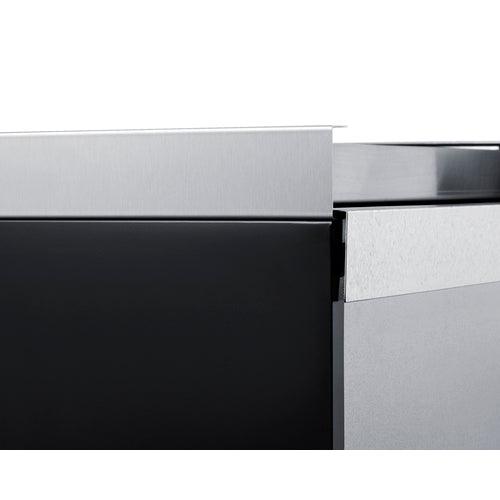 Summit Refrigerator Accessory Summit 24" Wide Slide-Out Storage Drawer TD24