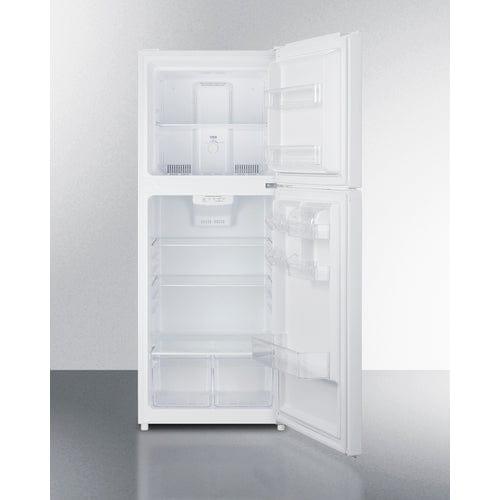 Summit Refrigerators Summit 24&quot; Wide Top Mount Refrigerator-Freezer FF1088W