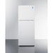 Summit Refrigerators Summit 24" Wide Top Mount Refrigerator-Freezer FF1088W