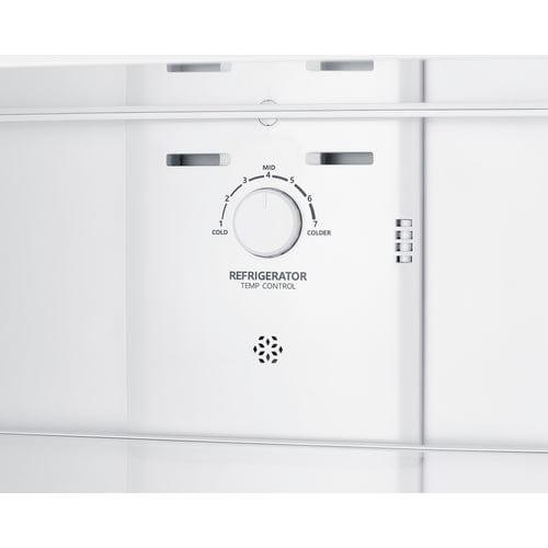 Summit Refrigerators Summit 24" Wide Top Mount Refrigerator-Freezer FF1142PLLHD
