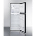 Summit Refrigerators Summit 24" Wide Top Mount Refrigerator-Freezer with Icemaker FF1087BIM